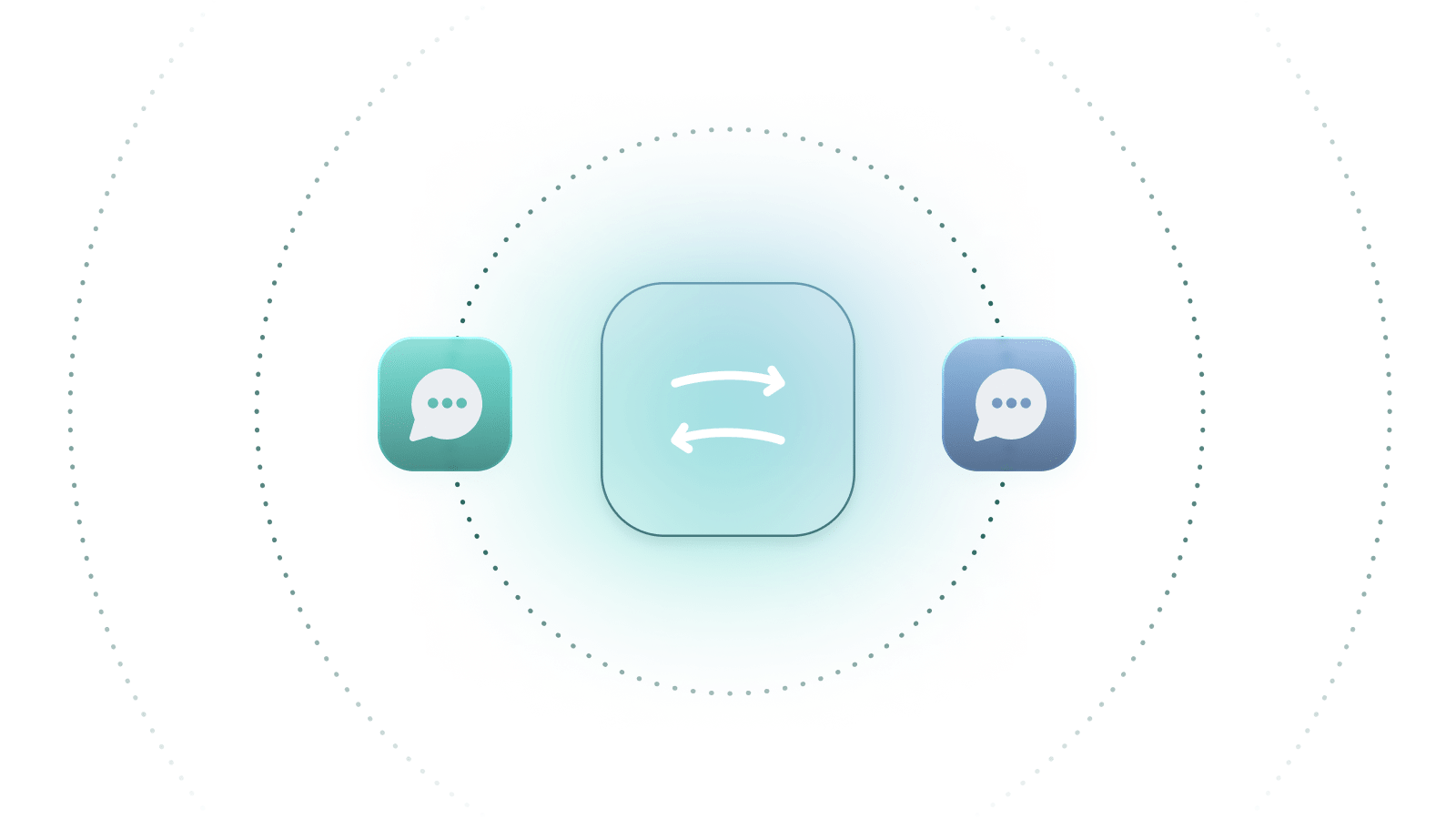 Bridged messages from other apps into Element.