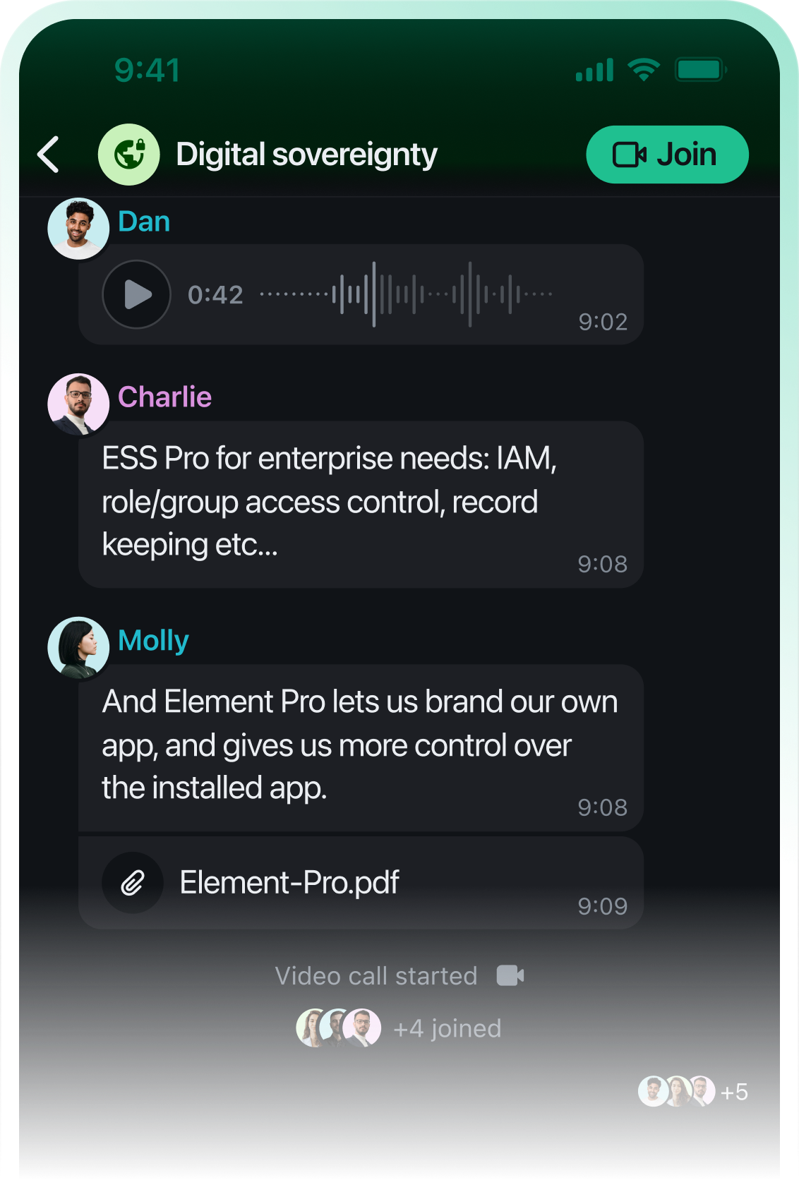 Element Pro app